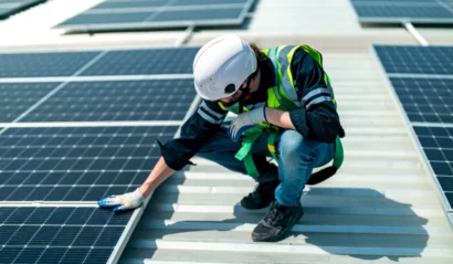 Inelso Energy rooftop solar panel installation project