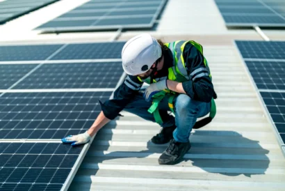 Inelso Energy rooftop solar panel installation project